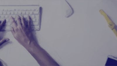 Cover picture for a blog post titled Two Interviews about Node.js, JavaScript and being a book author